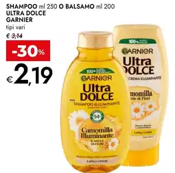 Bennet Shampoo o balsamo ultra dolce GARNIER offerta