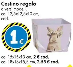 Tedi Cestino regalo offerta