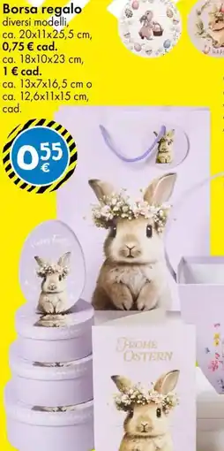 Tedi Borsa regalo offerta