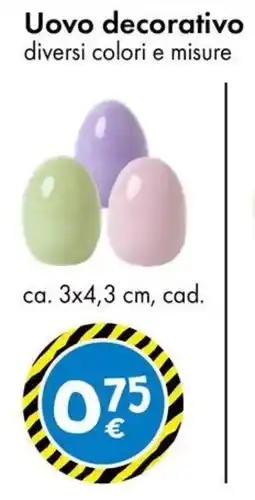 Tedi Uovo decorativo offerta