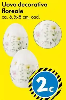 Tedi Uovo decorativo floreale offerta