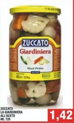 Bitar Zuccato la giardiniera all'aceto offerta