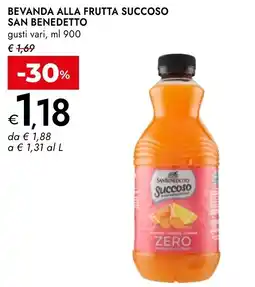 Bennet Bevanda alla frutta succoso SAN BENEDETTO offerta
