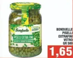 Bitar Bonduelle piselli extrafini vetro offerta