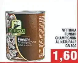 Bitar Vittoria funghi champignon al naturale offerta