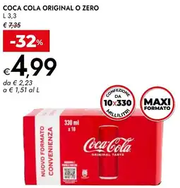 Bennet Coca cola original o zero offerta