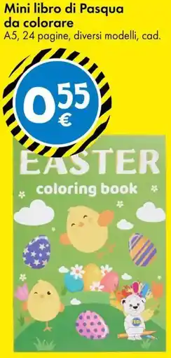 Tedi Mini libro di Pasqua da colorare offerta
