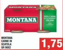 Bitar Montana carne in scatola offerta
