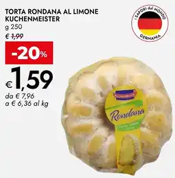 Bennet Torta rondana al limone KUCHENMEISTER offerta