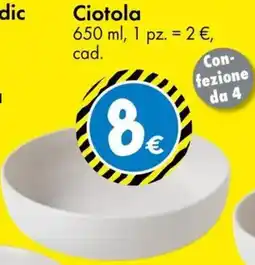 Tedi Ciotola offerta