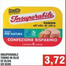 Bitar Insuperabile tonno in olio di oliva offerta