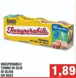 Bitar Insuperabile tonno in olio di oliva offerta