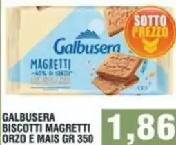 Bitar Galbusera biscotti magretti orzo e mais offerta