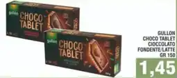 Bitar Gullon choco tablet cioccolato fondente/latte offerta