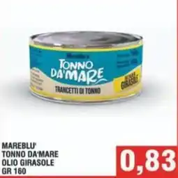 Bitar Mareblu tonno da'mare olio girasole offerta