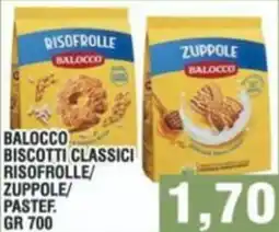 Bitar Balocco biscotti classici risofrolle/ zuppole/ pastef offerta