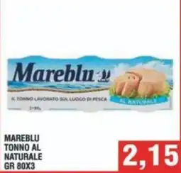 Bitar Mareblu tonno al naturale offerta