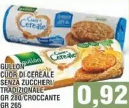 Bitar Gullon cuor di cereale senza zuccheri tradizionale/croccante offerta