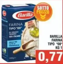Bitar Barilla farina tipo "00" offerta
