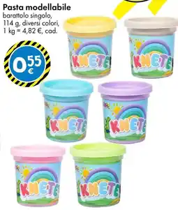 Tedi Pasta modellabile offerta