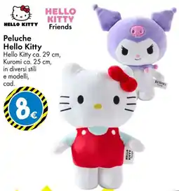 Tedi Peluche Hello Kitty offerta