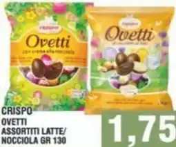 Bitar Crispo ovetti assortiti latte/ nocciola offerta