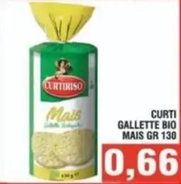 Bitar Curti gallette bio mais offerta