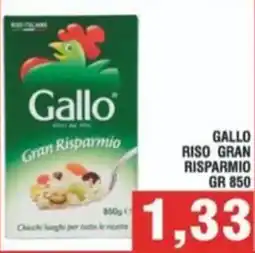 Bitar Gallo riso gran risparmio offerta