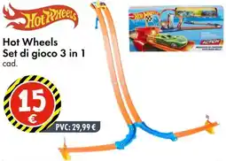Tedi Hot Wheels Set di gioco 3 in 1 offerta