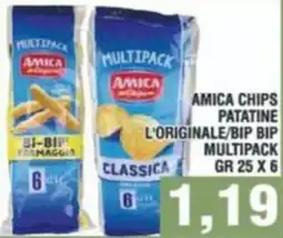 Bitar Amica chips patatine l'originale/bip bip multipack offerta