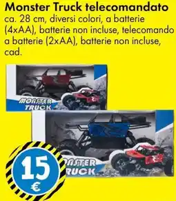 Tedi Monster Truck telecomandato offerta