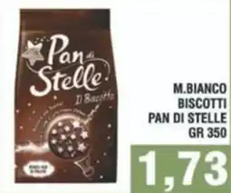 Bitar M.bianco biscotti pan di stelle offerta