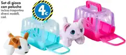 Tedi Set di gioco con peluche offerta