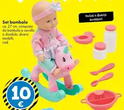 Tedi Set bambola offerta