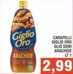 Bitar Carapelli giglio oro olio semi arachide offerta