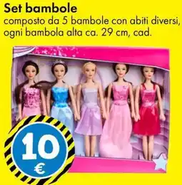 Tedi Set bambole offerta