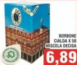 Bitar Borbone cialda x 50 miscela decisa offerta