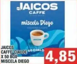 Bitar Jaicos caffe cialde x 50 box miscela diego offerta