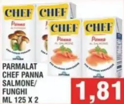 Bitar Parmalat chef panna salmone/ funghi offerta