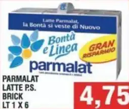 Bitar Parmalat latte p.s. brick offerta
