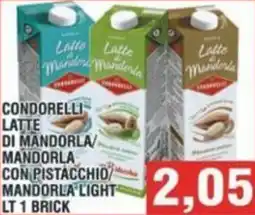 Bitar Condorelli latte di mandorla/ mandorla con pistacchio/ mandorla light offerta