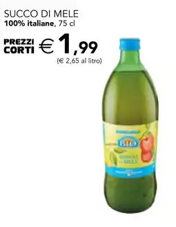 Esselunga Esselunga bio succo di mele 100% italiane offerta
