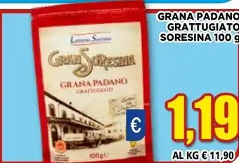 Vivo Supermercati Soresina grana padano grattugiato offerta