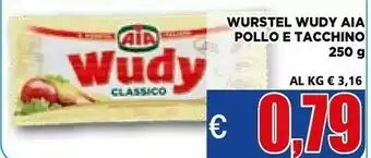 Vivo Supermercati Wurstel wudy pollo e tacchino offerta