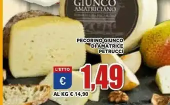 Vivo Supermercati Pecorino giunco di amatrice offerta