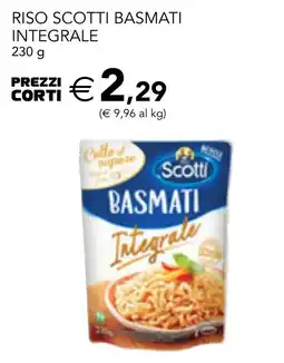 Esselunga Riso scotti basmati integrale offerta