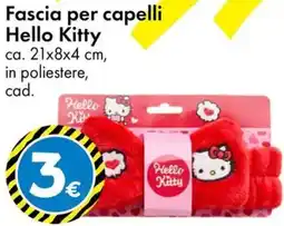 Tedi Fascia per capelli Hello Kitty offerta