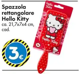 Tedi Spazzola rettangolare Hello Kitty offerta