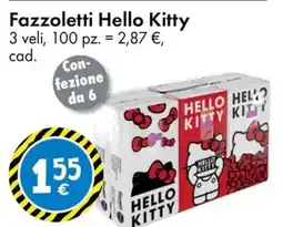 Tedi Fazzoletti Hello Kitty offerta