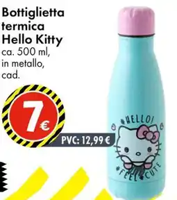 Tedi Bottiglietta termica Hello Kitty offerta